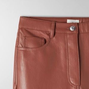 Aritzia patina brown melina pant